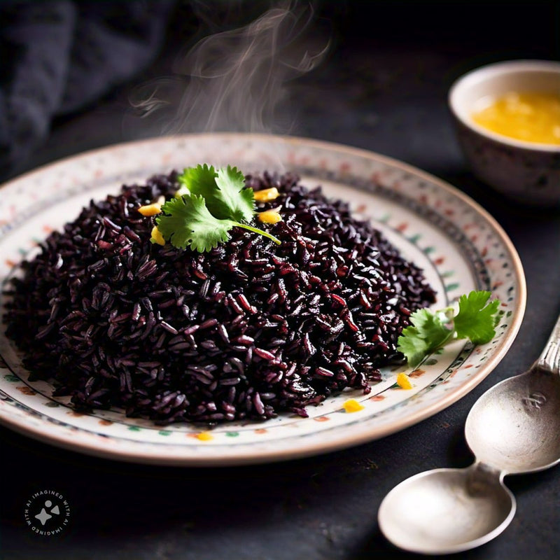 Farming Monk's Black Rice