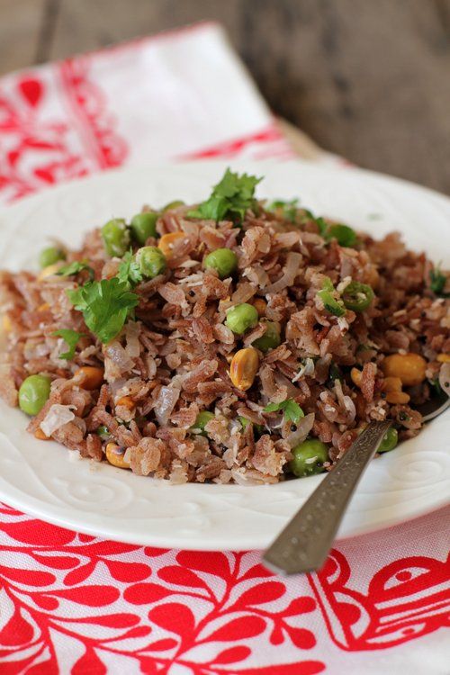 Rice Red Poha