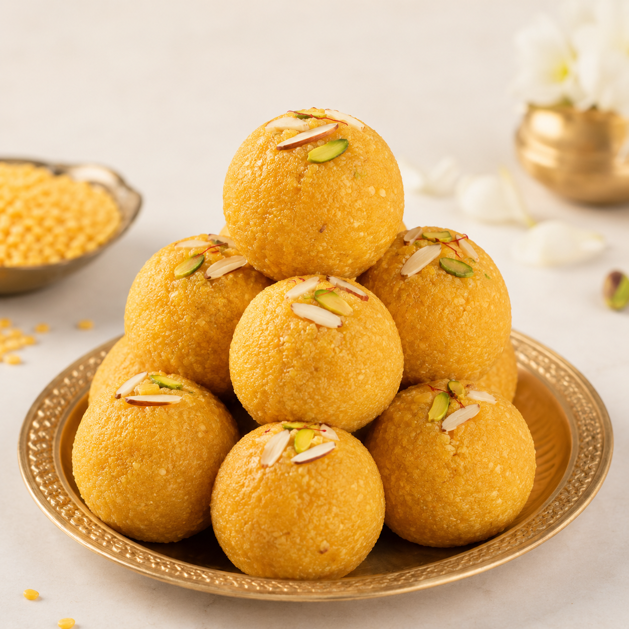 Moong Dal Ladoo