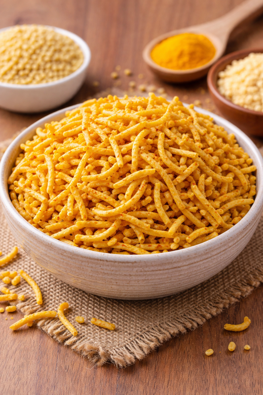Jowar Shev – Healthy Crispy Millet Snack