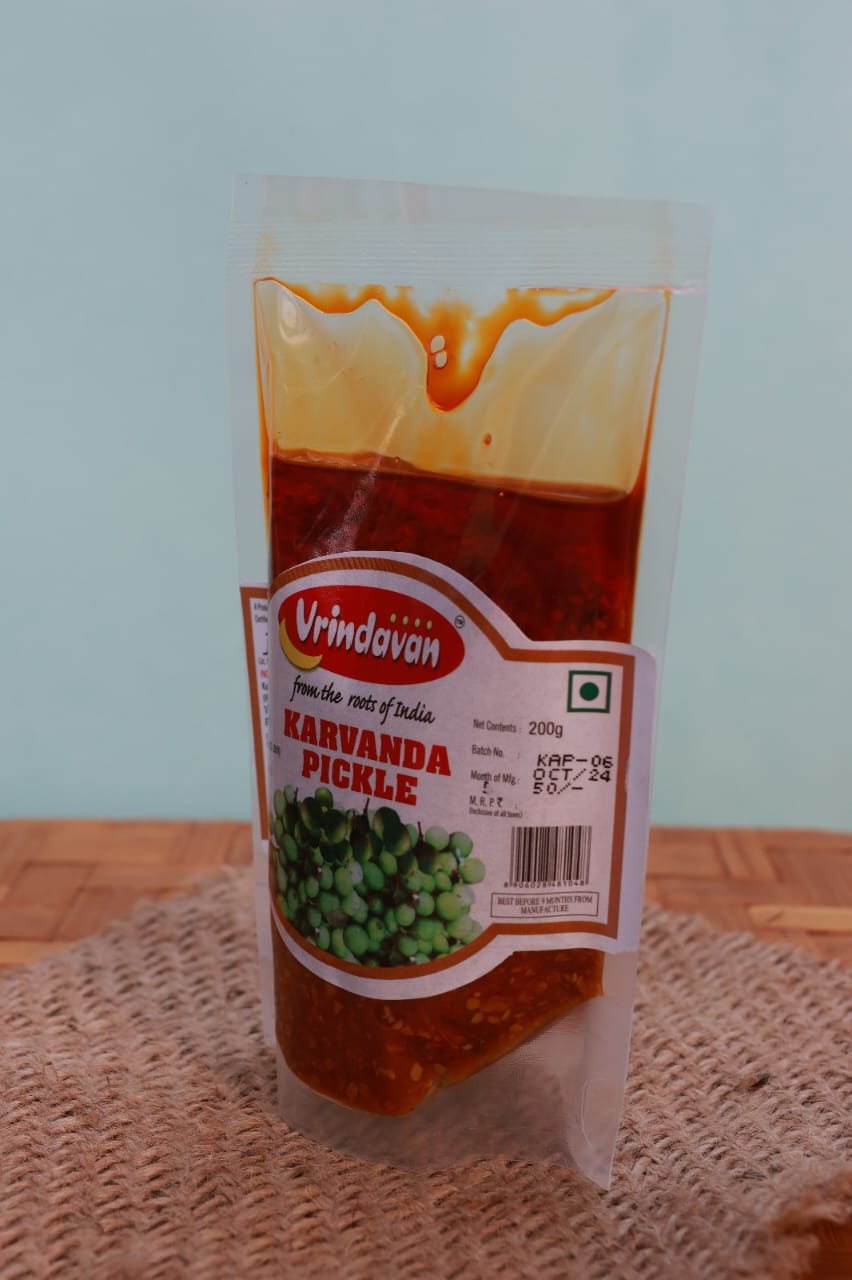 Vrindavan's Karwanda Pickle