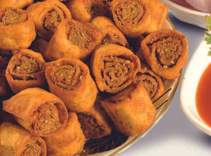 Crunchy Millet Bhakarwadi Snack Made with Jowar and Bajra