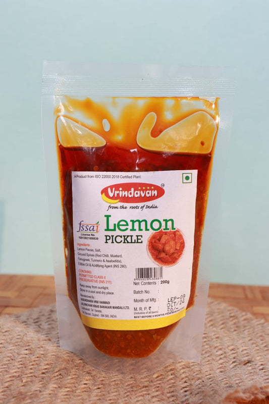 Vrindavan's Lemon Pickle