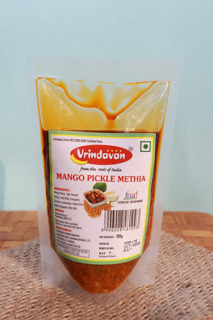 Vrindavan's Mango Methia Pickle