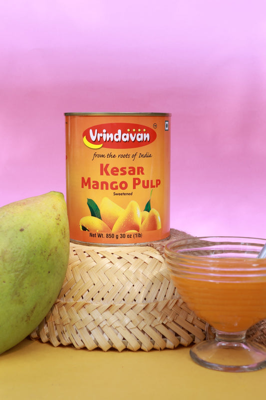 Vrindavan's Kesar Mango Pulp