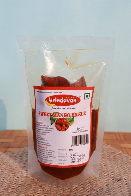 Vrindavan's Sweet Mango Pickle
