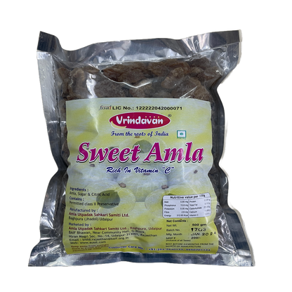 Vrindavan Sweet Amla Candy – Vitamin C Rich Healthy Snack