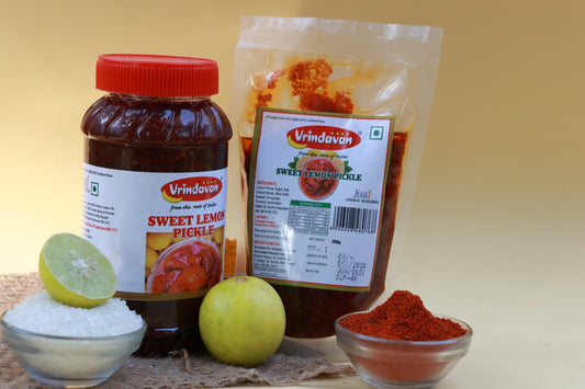 Vrindavan's Sweet Lemon Pickle